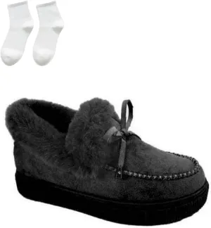 Women's Boots Round Head Thick Sole Orthopedic Arch-Support Wool Thick Warm Cotton Shoes,Cotton Shoes Winter Platform