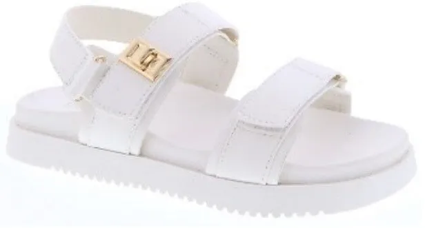 Women's Open Toe Velcro Strap Sandal - LYON1