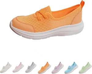 Women's Soft Sole Mesh Comfort Orthopedic Shoes,Comfortable Flat Arch Support Walking Shoes,Slip Ins Sneakers Ladies