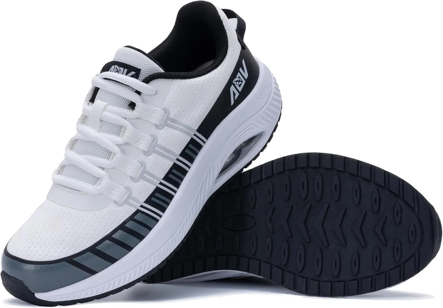 Womens Walking Shoes with Arch Support Air Running Shoes Non Slip Tennis Orthotic Sneakers for Plantar Fasciitis Grey