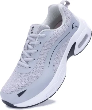 Womens Walking Shoes with Arch Support | Orthotic Sneakers for Plantar Fasciitis Foot Heel Pain Relief | Tennis Running Shoes US 6.5-11