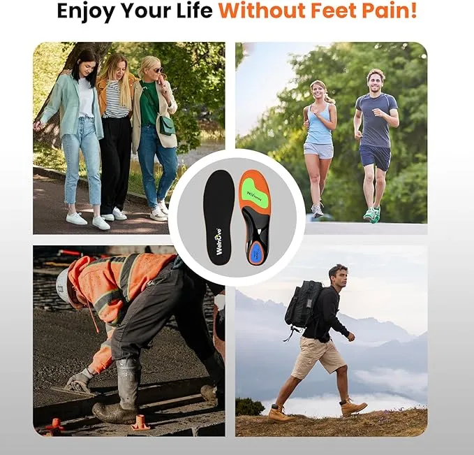 Work Boot Insoles Plantar Fasciitis