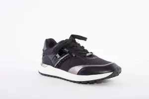 XTI - 43340 LACED FASHION TRAINER - BLACK COMBI