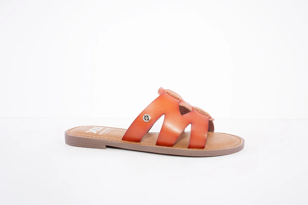 XTI - 44458 FLAT FASHION MULE - TAN
