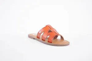 XTI - 44458 FLAT FASHION MULE - TAN