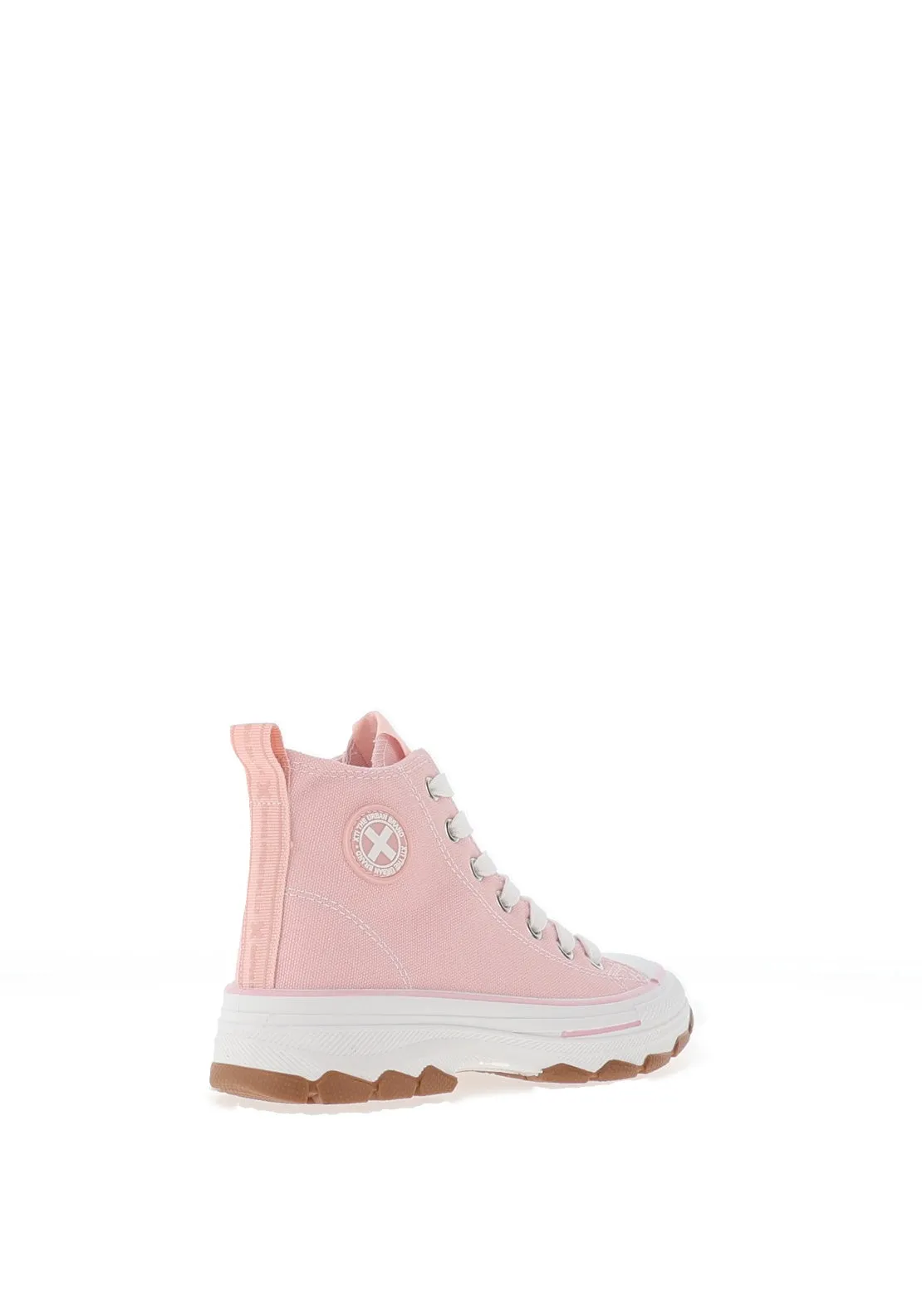 Xti Girls 151277 Hi Top Trainer, Pink