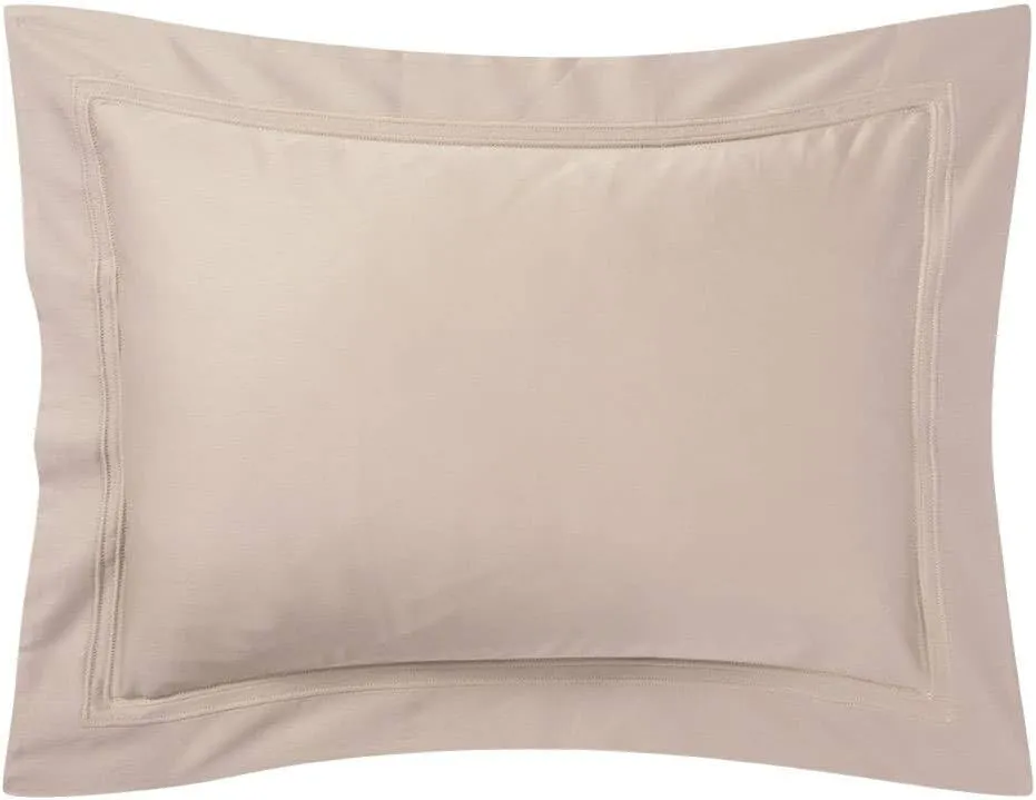 Yves Delorme Triomphe Pierre Boudoir 12 x 17 in Sham - Extra Soft and Warm Luxury Sheets, 100% Natural Organic French Bed Linens - Breathable and Durable