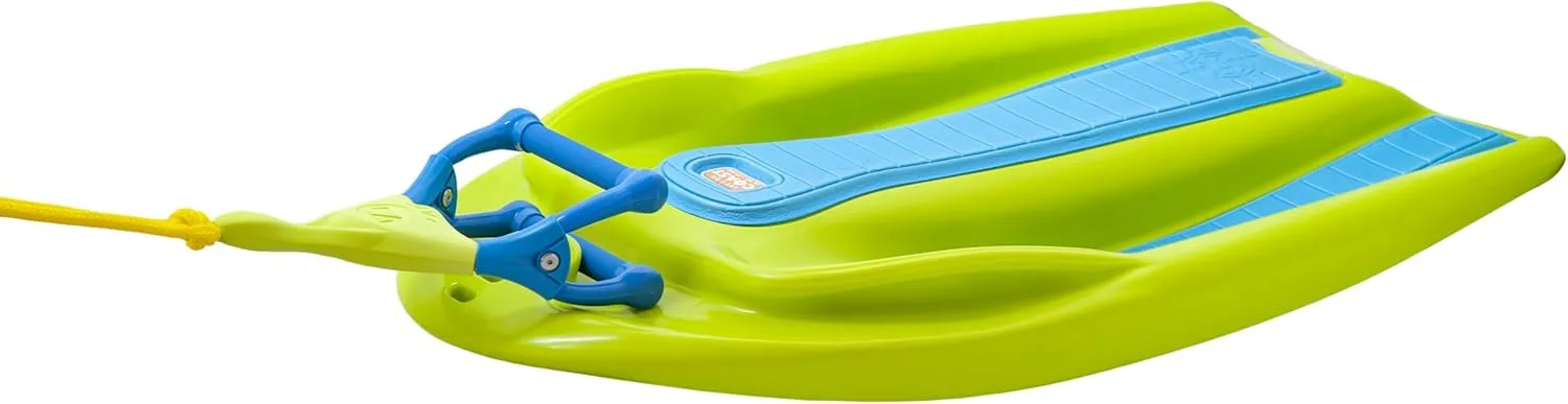 ZUP Coast Board All-in-One Kid's Wakeboard, Trainer Board, Kneeboard, and Water Skis with Rope Handle, Ideal for Water Sports and Boating, Perfect for Beginners and Young Riders
